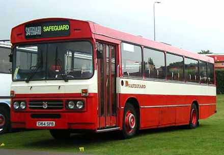 Duple Dominant bus body on a Leyland Tiger of Safeguard